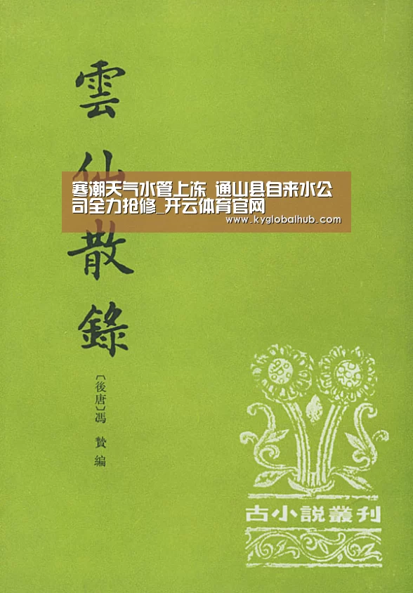 寒潮天气水管上冻 通山县自来水公司全力抢修_开云体育官网(图2) 开云体育官网