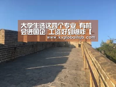 大学生选这四个专业 有机会进国企 工资好到爆炸【开云体育官网】(图1) 开云体育官方